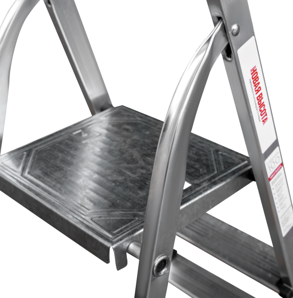 Стремянка алюминиевая 3 ступени с органайзером NV1115 Новая высота 1115103