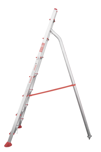 Стремянка алюминиевая садовая  7 ступеней NV3191 Новая высота 3191107