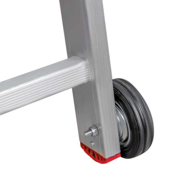 Рабочие подмости профессиональные 3х6х3 ступени с алюминиевым помостом NV3341 Новая высота 3341363