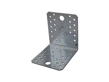 90х100х100 мм 1,8 мм Уголок крепежный белый цинк (20 шт.)