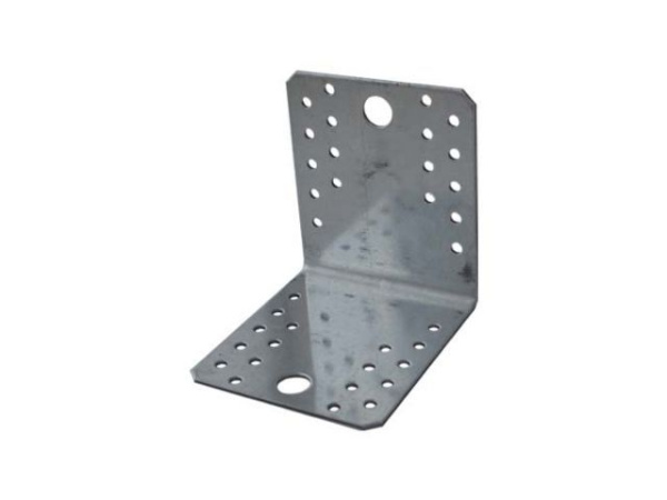 90х100х100 мм 1,8 мм Уголок крепежный белый цинк (20 шт.)