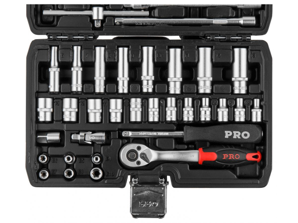 Набор головок и бит 56пр. 1/4" PRO STARTUL STUTTGART (PRO-056S)