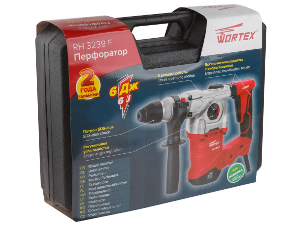 Перфоратор WORTEX RH 3239 F