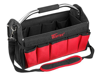 Сумка для инструмента WORTEX WB 4040 нейлон, 420x230x370 мм, вес до 20 кг 