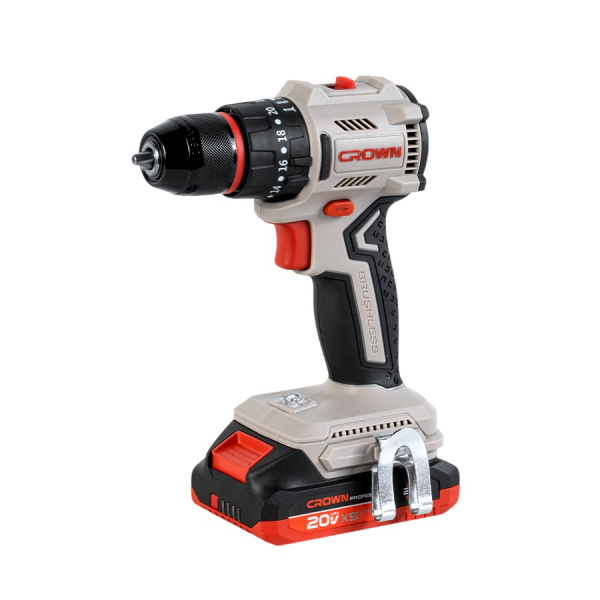 Дрель-шуруповерт аккумуляторная CROWN CT21145XMS-2 BMC
