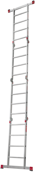 Лестница-трансформер профессиональная 4x4 ступеней ширина 500 мм NV3321 Новая высота 3321404