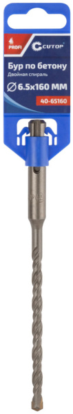 6,5x100/160 мм Бур по бетону SDS-plus Cutop Profi 40-65160