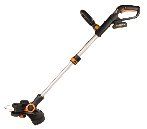 Триммер аккумуляторный WORX WG163E.2 20В, 30 см, 2Ач х 1, ЗУ