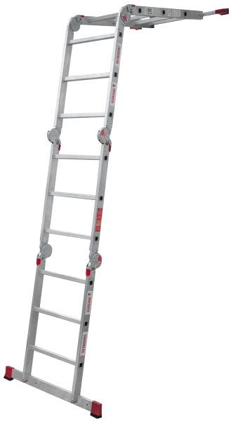 Лестница-трансформер профессиональная 4x3 ступеней ширина 500 мм NV3321 Новая высота 3321403