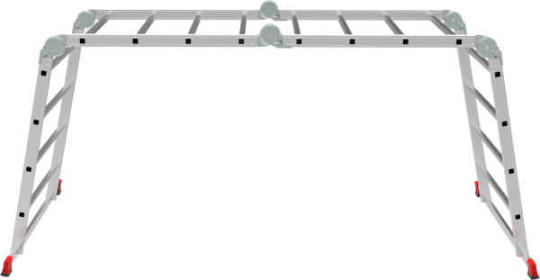 Лестница-трансформер профессиональная 4x4 ступеней ширина 800 мм NV3323 Новая высота 3323404