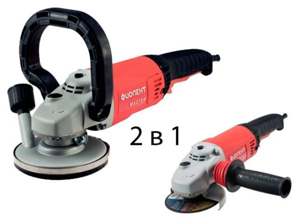 Шлифователь по бетону ФИОЛЕНТ МШУ 8-14-125 М в кор. 