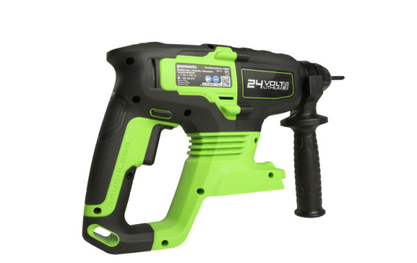 Перфоратор аккумуляторный Greenworks GD24SDS2K4 24В (в комплекте АКБ 4А/ч +ЗУ)
