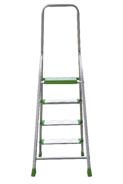 Стремянка алюминиевая 4 ступени 130 мм NV 2117 Новая высота  2117104