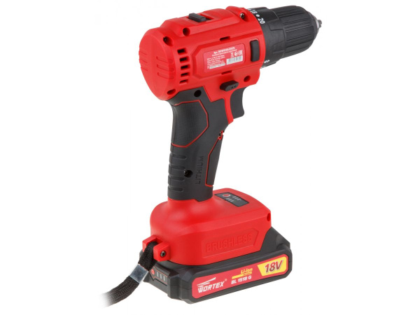 Аккум. дрель-шуруповерт WORTEX BD 1815-1 Dli