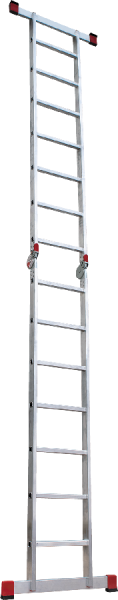 Лестница шарнирная 2x7 ступеней NV331 Новая высота 3310207