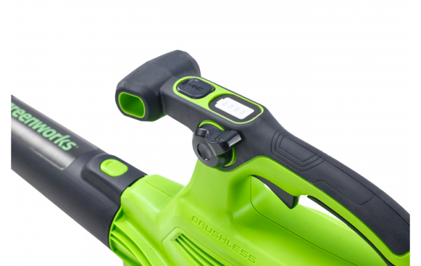 Воздуходув-садовый пылесос б/щ Greenworks GD40BVII 40В