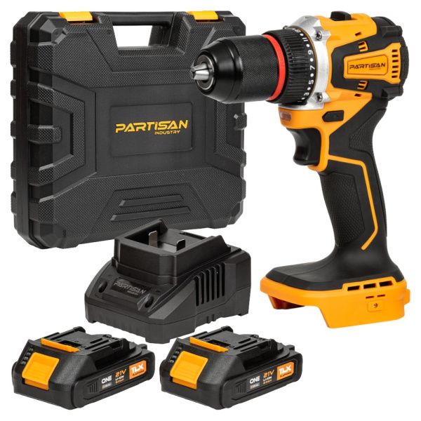 Дрель-шуруповерт аккумуляторная PARTISAN AD-2150BL