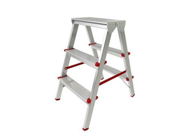 Стремянка алюминиевая 0,66 м двухсторонняя 2x3 ступени STARTUL ST9941-03