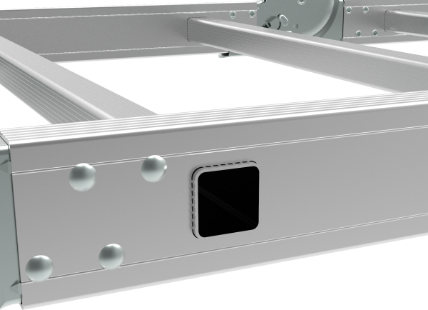 Лестница-трансформер профессиональная 4x4 ступеней ширина 800 мм NV3323 Новая высота 3323404