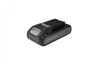 Батарея Аккумуляторная Greenworks G24B4+, 24В, 4 А/ч Li-ion с 2 USB разъёмами