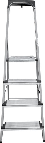 Стремянка алюминий-сталь 4 ступени 130 мм органайзер NV1138 Новая высота 1138104
