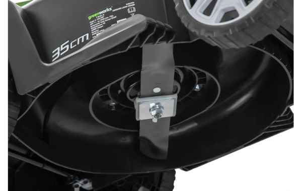 Газонокосилка аккумуляторная Greenworks G40LM35K4 35см 40В (в комплекте АКБ 4 А/ч + ЗУ)