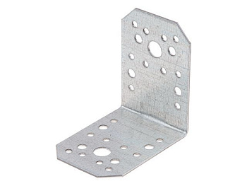 65х90х90 мм C 2,0 мм Уголок крепежный белый цинк (20 шт.)