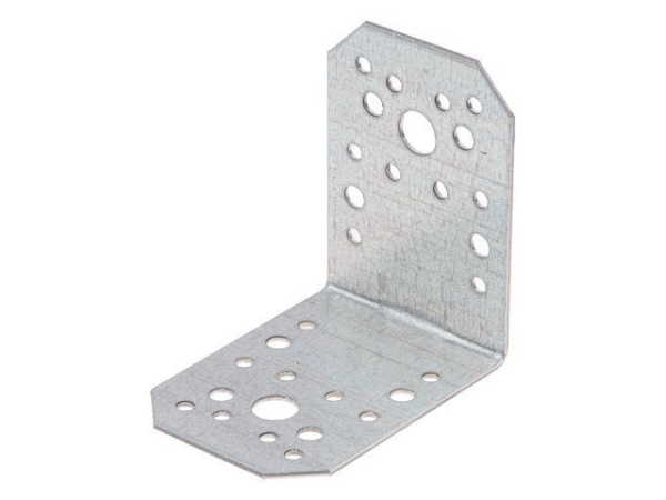 65х90х90 мм C 2,0 мм Уголок крепежный белый цинк (20 шт.)