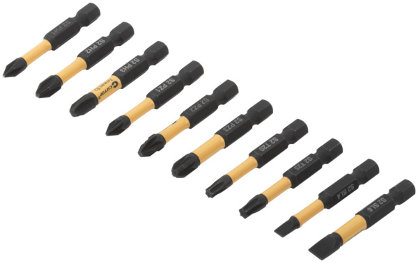 Набор торсионных бит 50 мм "Подвесной" 10 предметов Profi Plus Cutop	83-870