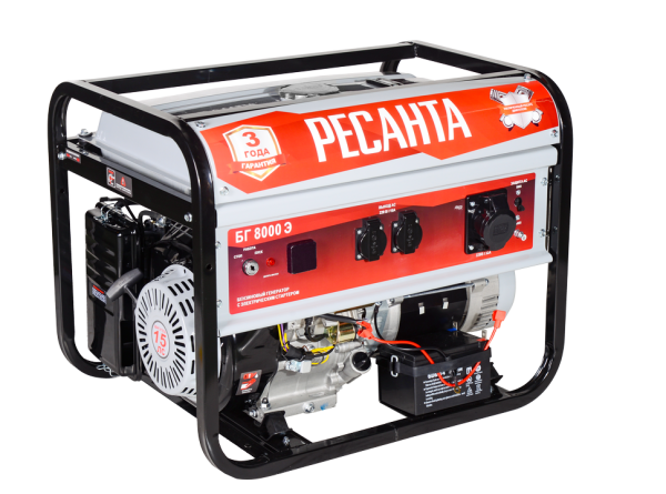 Электрогенератор БГ 8000 Э Ресанта