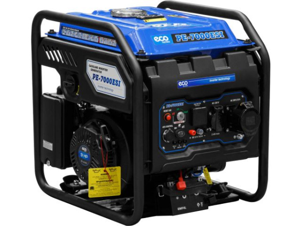 Электростанция (генератор инверторный бензиновый) ECO PE-7000ESI