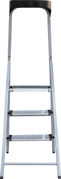 Стремянка алюминий-сталь 3 ступени 130 мм органайзер NV1138 Новая высота 1138103