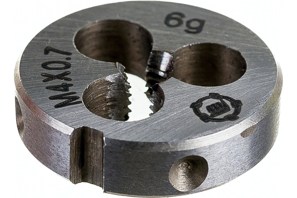 Плашка М 4*0,7 мм 9XC Туламаш