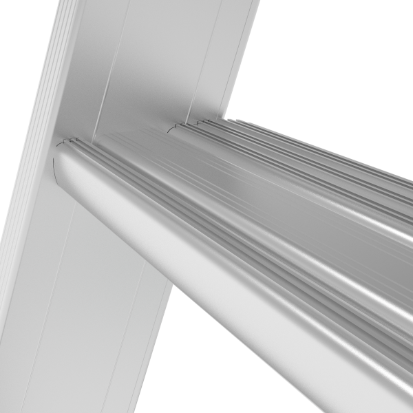 Индустриальная передвижная складная лестница-стремянка с платформой 5 ступеней NV5540 Новая высота 5540105