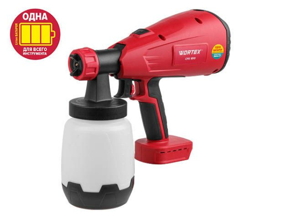 Аккум. краскораспылитель WORTEX CPS 1810 в кор. ALL1 