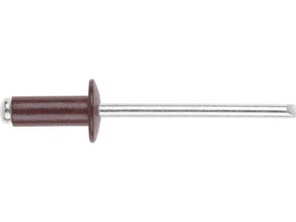 4x10 мм Заклепка вытяжная алюминий/сталь RAL 3009 оксидно-красный (20000 шт.)