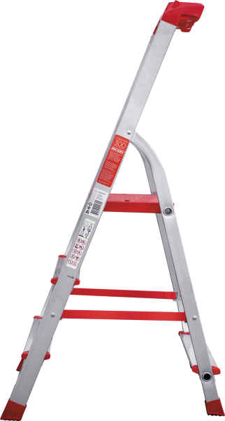 Стремянка профессиональная алюминиевая 3 ступени органайзер NV3115 Новая высота 3115103