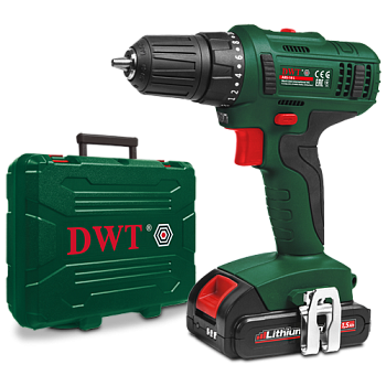 Дрель аккумуляторная DWT ABS-18 L-2 BMC