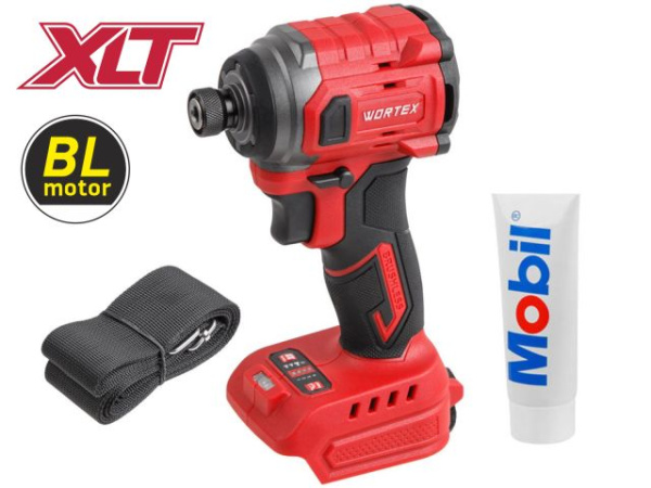 Аккум. ударный гайковерт/винтоверт WORTEX CWR 0218 в кор. XLT SOLO БЕСЩЕТ., 18 В, 220 Н*м 