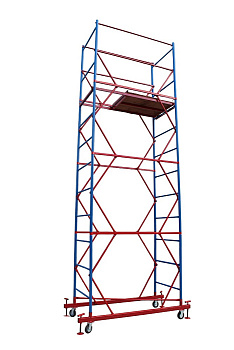 Вышка-тура ВСП стальная 1+3 высота до помоста 3,8 м площадка 0,7x1,6 м