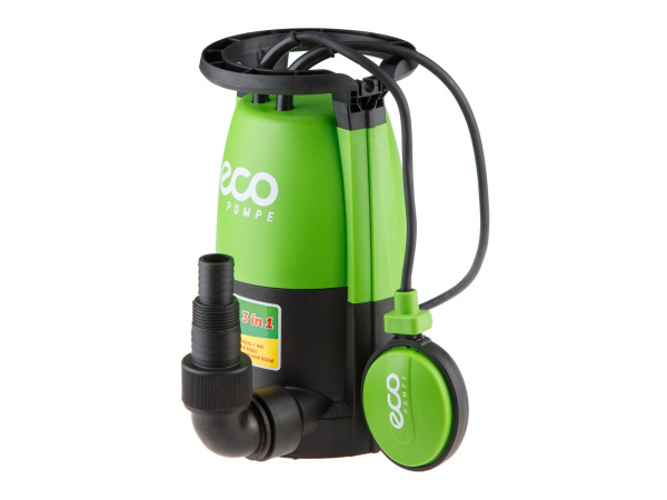 Насос погружной 3-в-1 ECO DP-606 (600 Вт, 11000 л/ч, 5.8 м)