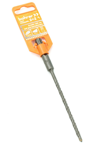 5x100/160 мм Бур по бетону SDS-plus Стандарт Bohrer 30105160