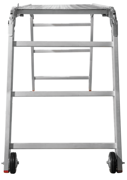 Рабочие подмости профессиональные 3х6х3 ступени с алюминиевым помостом NV3341 Новая высота 3341363