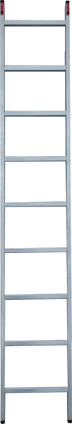 Лестница профессиональная алюминиевая односекционная 9 ступеней NV321 Новая высота 3210109