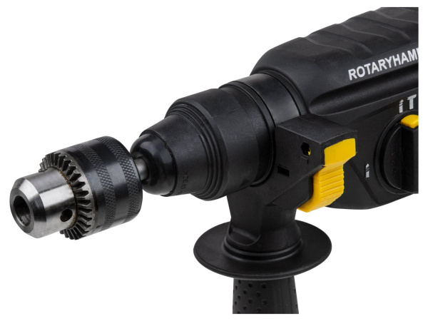 Перфоратор MOLOT MRH 2629 в чем. + (2 зубила, 3 сверла) (800 Вт, 3.0 Дж, 3 реж., патрон SDS-plus, вес 3.0 кг)