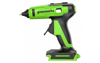 Пистолет клеевой аккумуляторный G24GLG 24В Greenworks