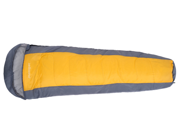 Спальный мешок ACAMPER BERGEN 300г/м2 (gray-orange)