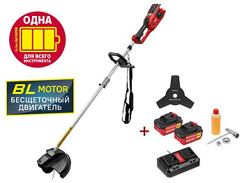 Триммер аккум. WORTEX TB 3036 с акб и зу ALL1 МЕГА АКЦИЯ 