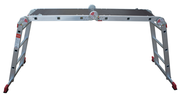 Лестница-трансформер профессиональная 4x3 ступеней с помостом ширина 400 мм NV3330 Новая высота 3330403