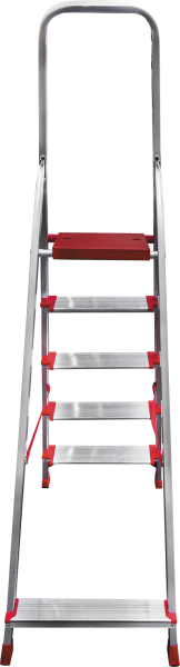 Стремянка профессиональная алюминиевая 5 ступеней 130 мм NV3117 Новая высота 3117105